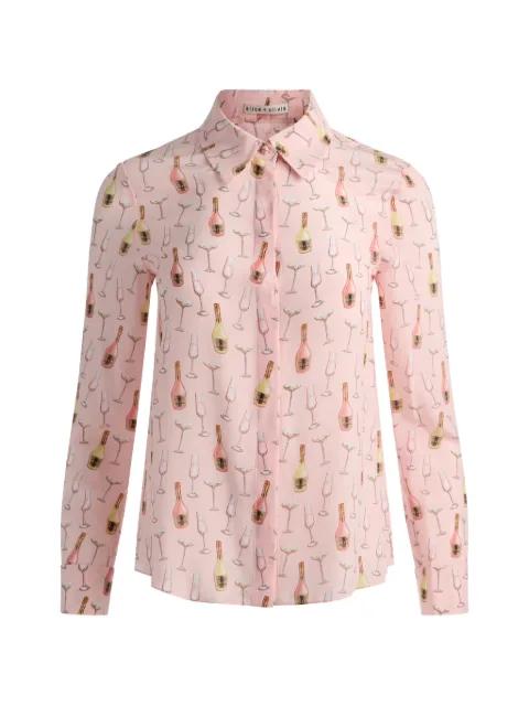 graphic-print shirt by ALICE+OLIVIA