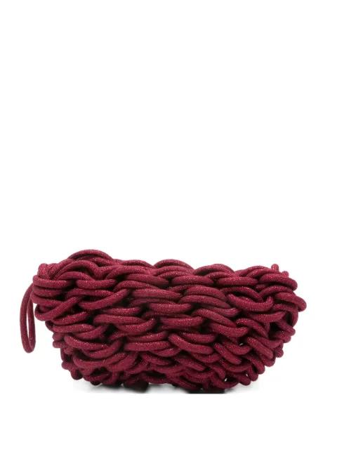Lina woven clutch bag by ALIENINA