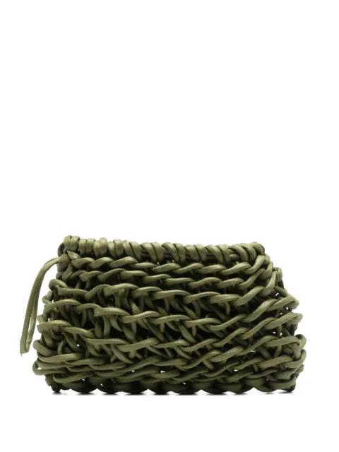 Nora interwoven clutch bag by ALIENINA