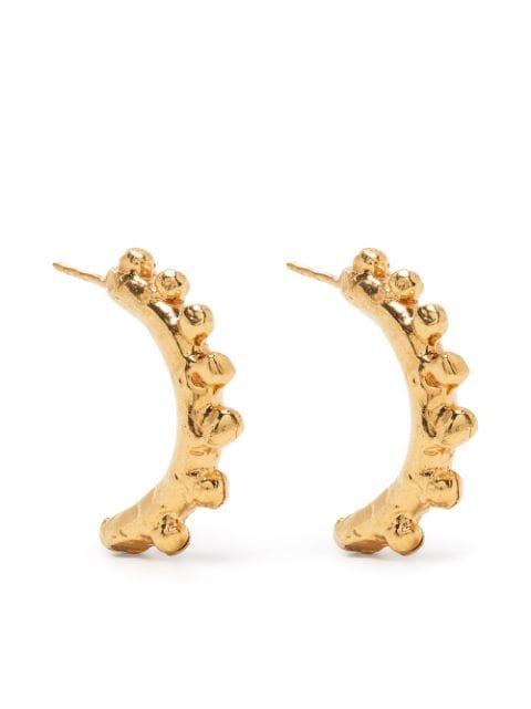 The Ancestor half-hoop earrings by ALIGHIERI