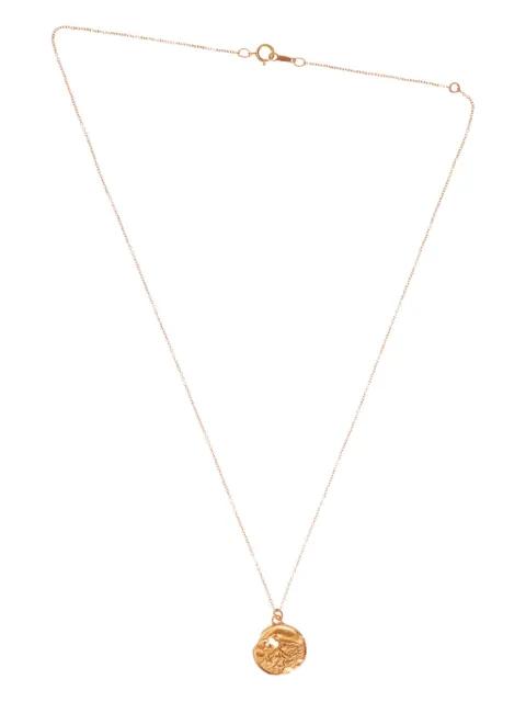 The Aquarius Medallion necklace by ALIGHIERI