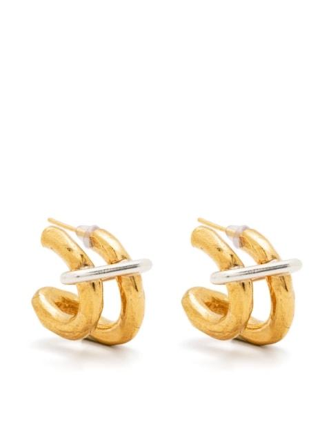 The Sun Salutations hoop earrings by ALIGHIERI