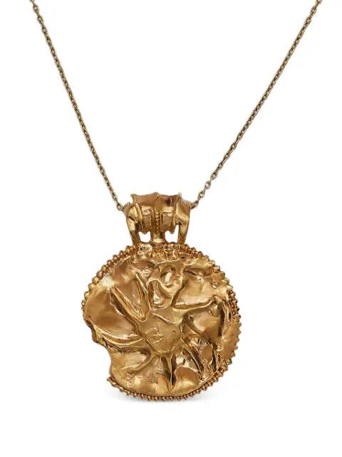 the sun salutation medallion by ALIGHIERI