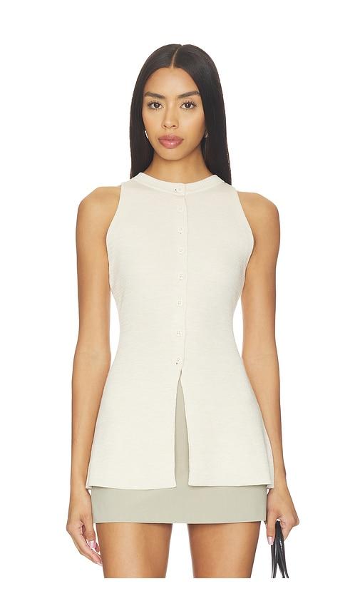 ALIGNE Daphne Knit Sleeveless in Tan by ALIGNE
