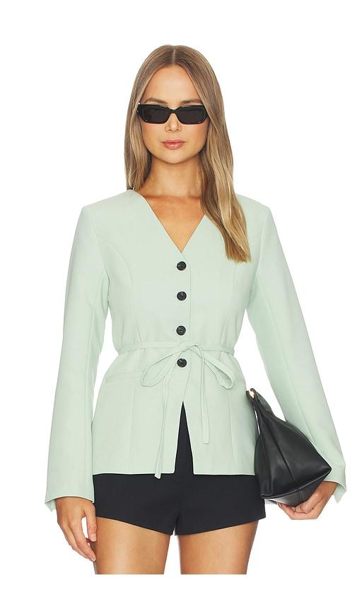 ALIGNE Parker Blazer in Mint by ALIGNE
