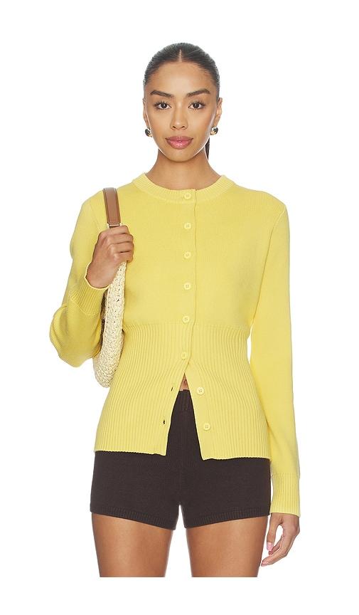 ALIGNE Ruby Knitted Cardigan in Mustard by ALIGNE