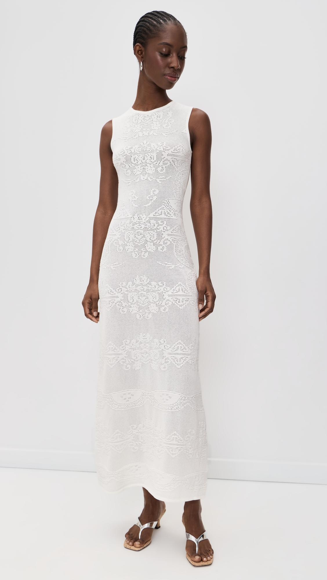 Ashley Crochet Knit Dress by ALIGNE
