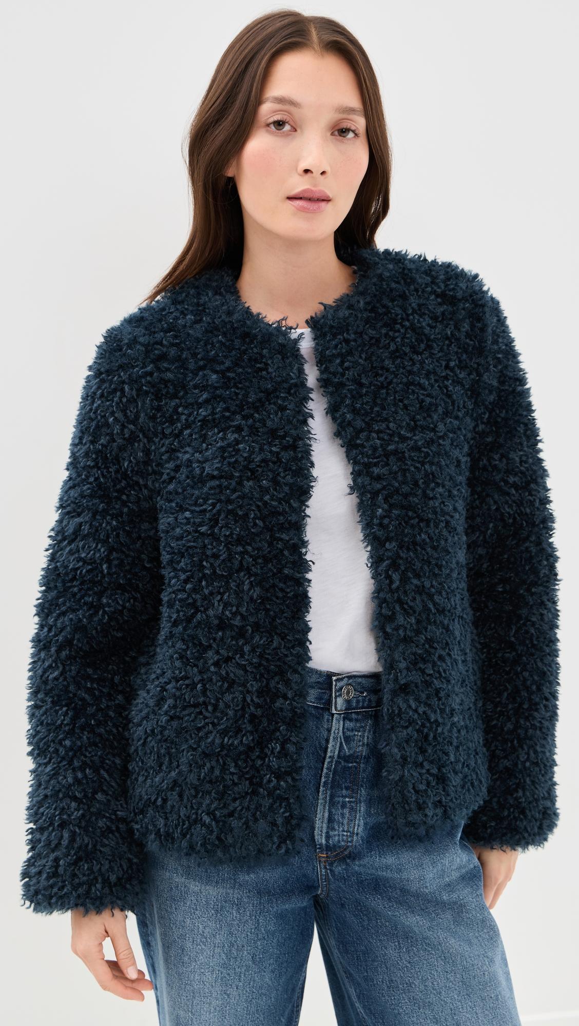 Francie Faux Shearling Jacket by ALIGNE