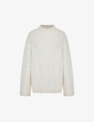 Geon oversized recycled polyester-blend knitted jumper by ALIGNE