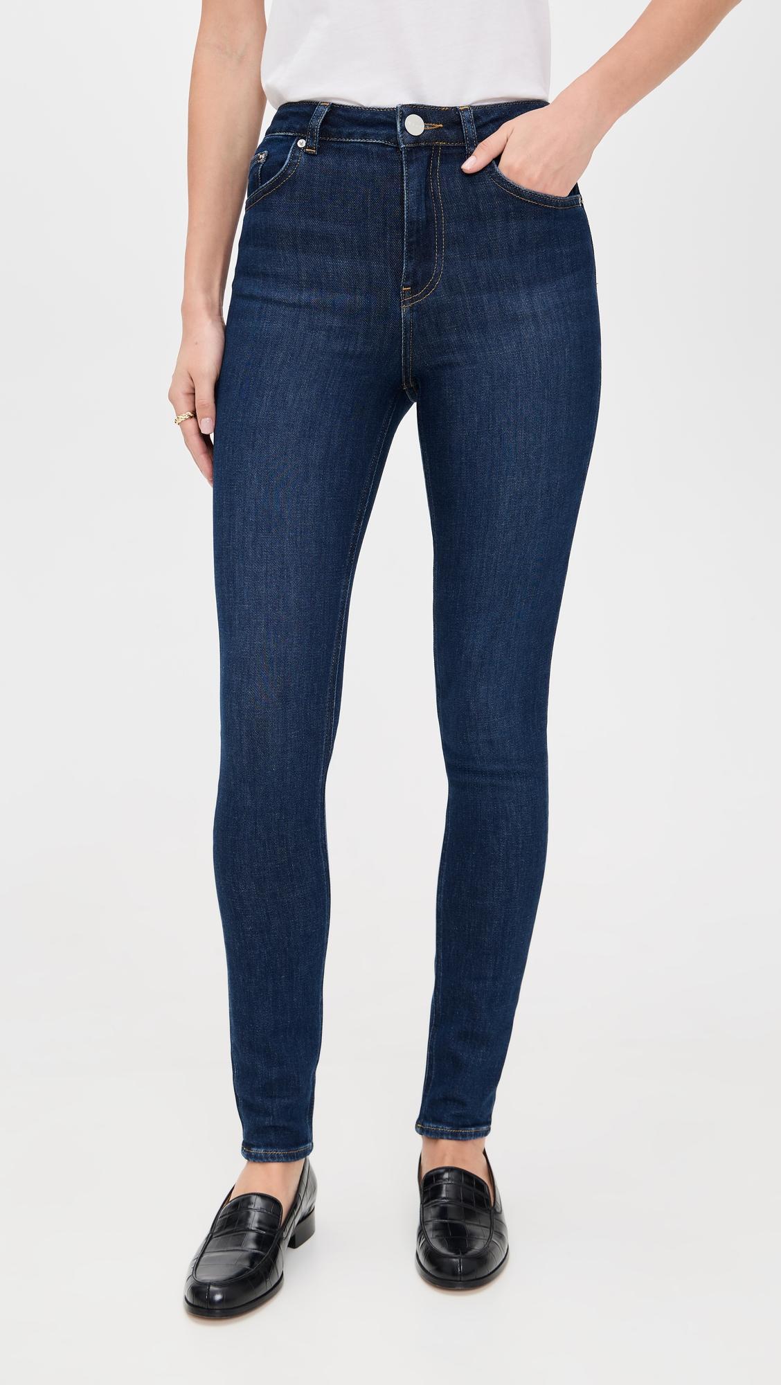 Mid Rise Skinny Jeans by ALIGNE