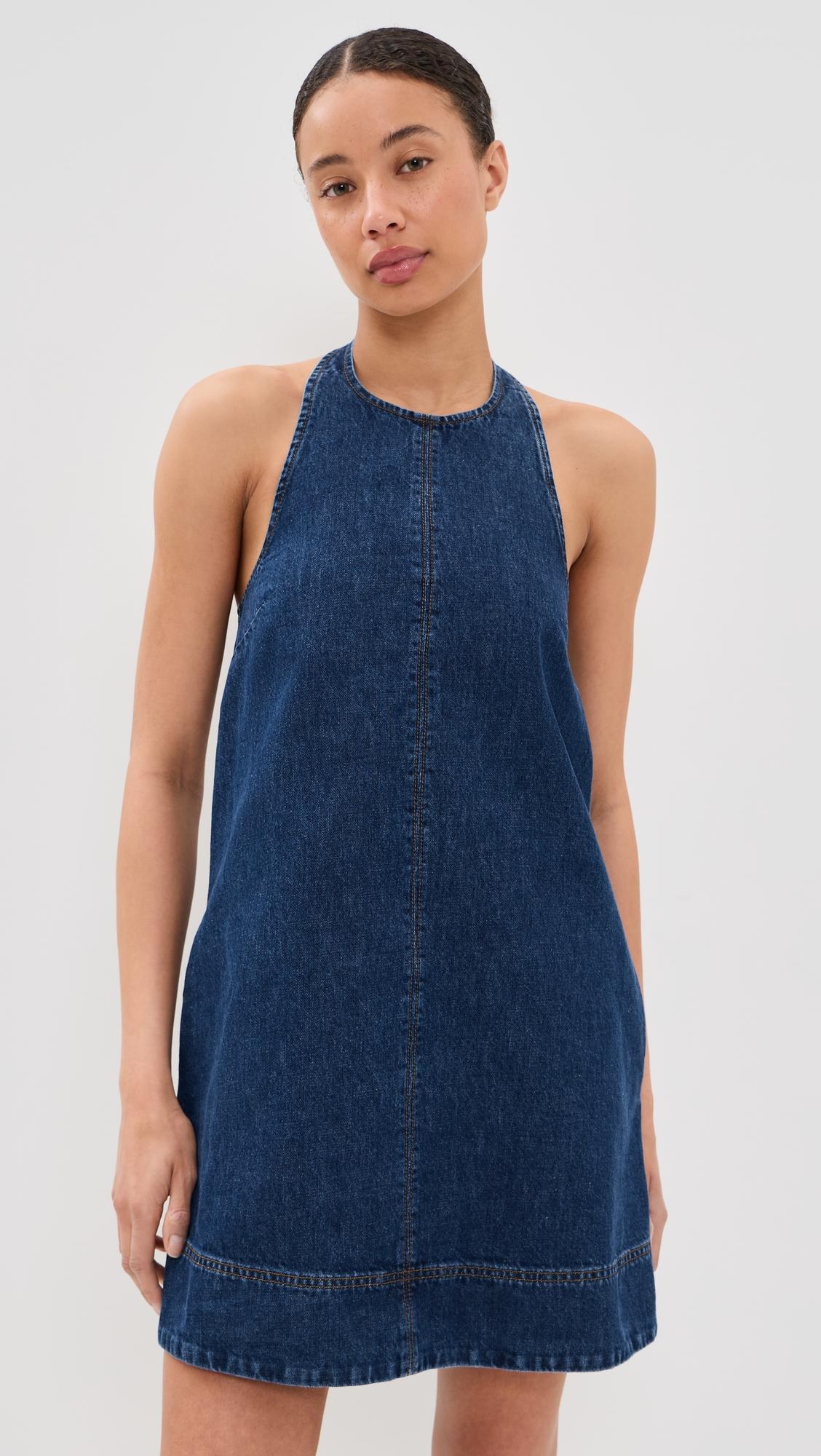 Sandy Denim Mini Dress by ALIGNE