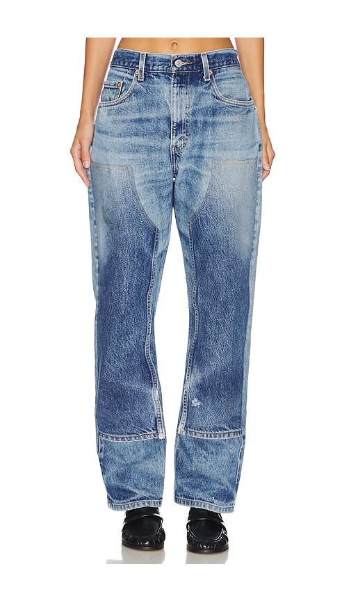 aligrace Vintage Carpenter Jeans in Denim-Medium by ALIGRACE