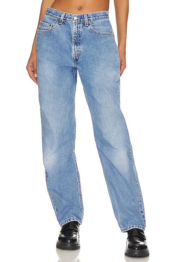 aligrace Vintage Kelsey Jeans in Denim-Medium by ALIGRACE aligrace Vintage Kelsey Jeans in Denim-Medium by ALIGRACE