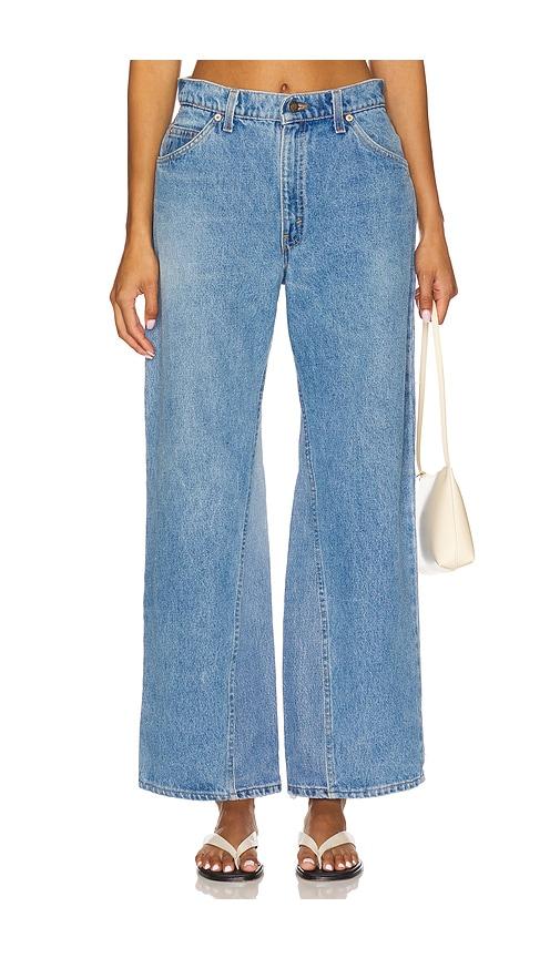 aligrace Vintage Wide Leg Jean in Blue by ALIGRACE