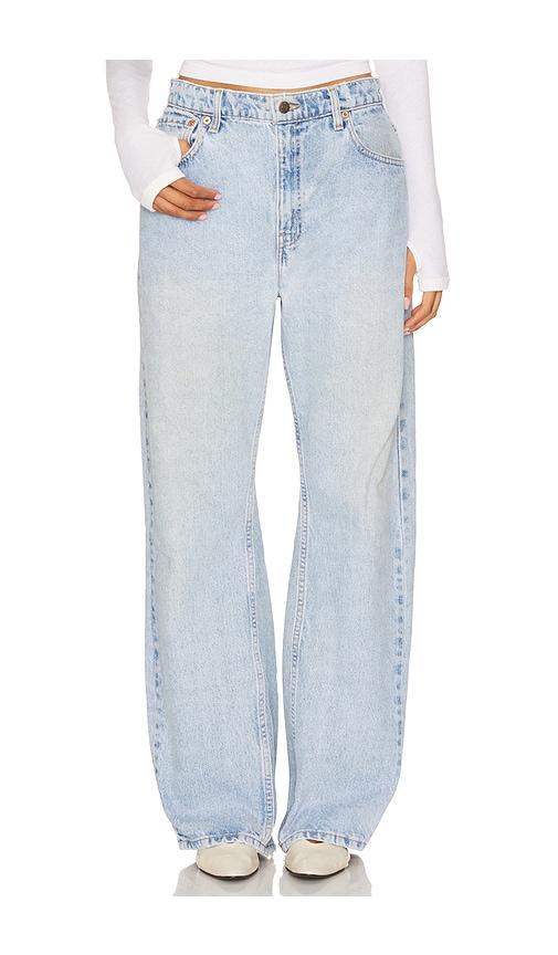 aligrace Vintage Wide Leg Jeans in Blue by ALIGRACE