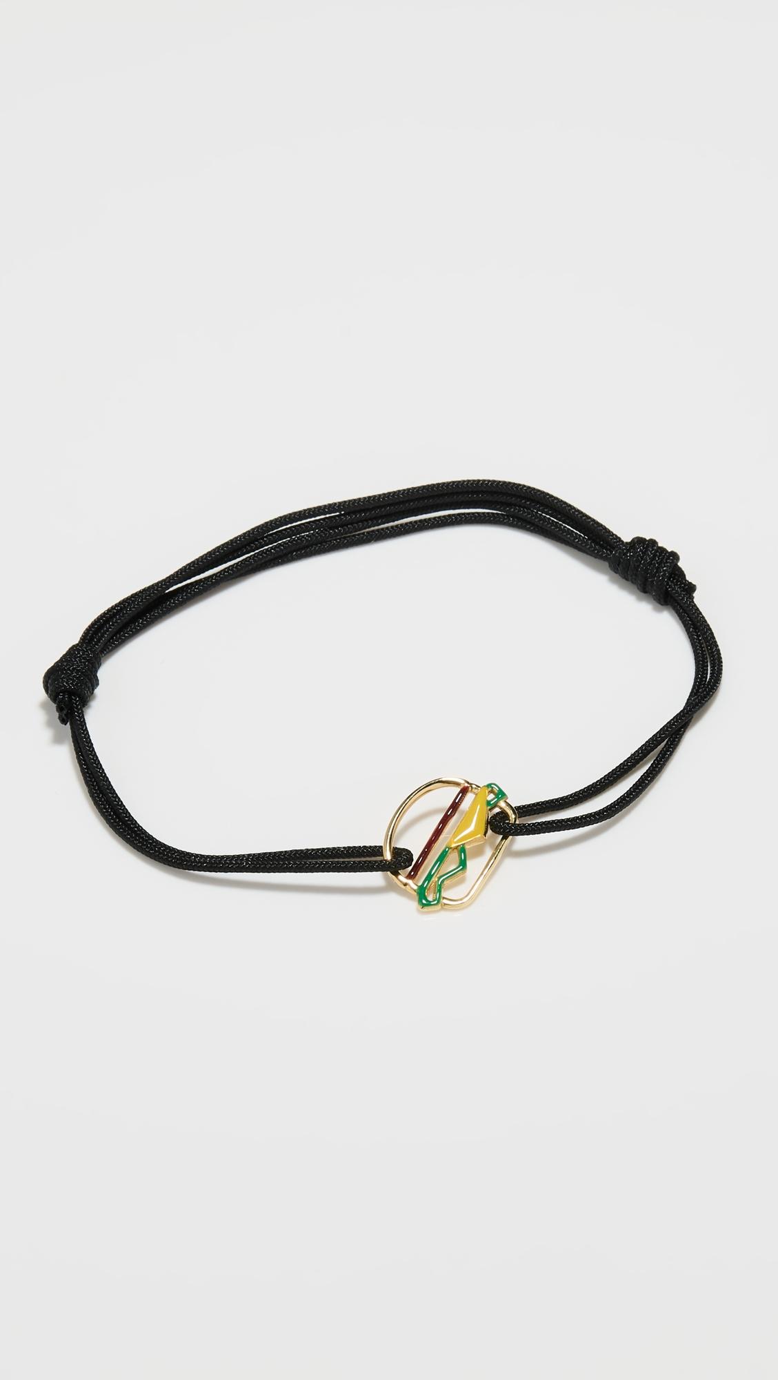 Hamburger Enamel Bracelet by ALIITA