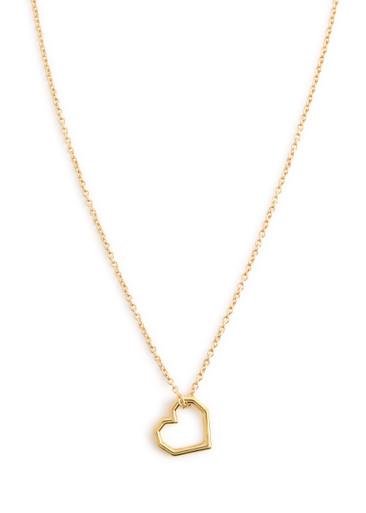 Mini Corazon 9kt gold necklace by ALIITA