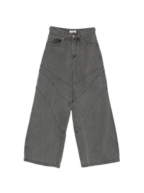 Danie panelled barrel-leg jeans by ALIS