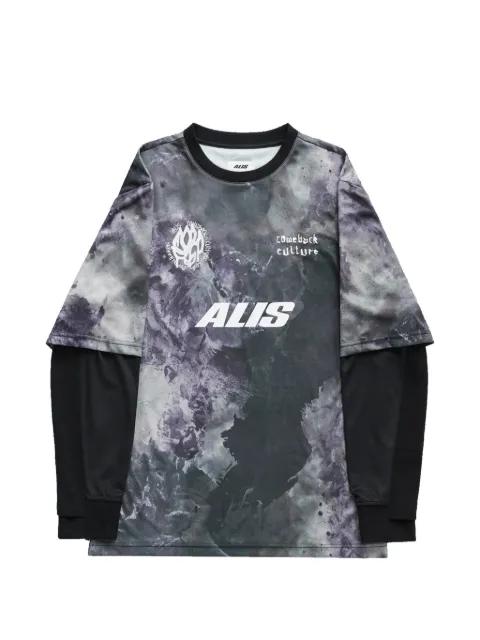 layered sweatshirt by ALIS
