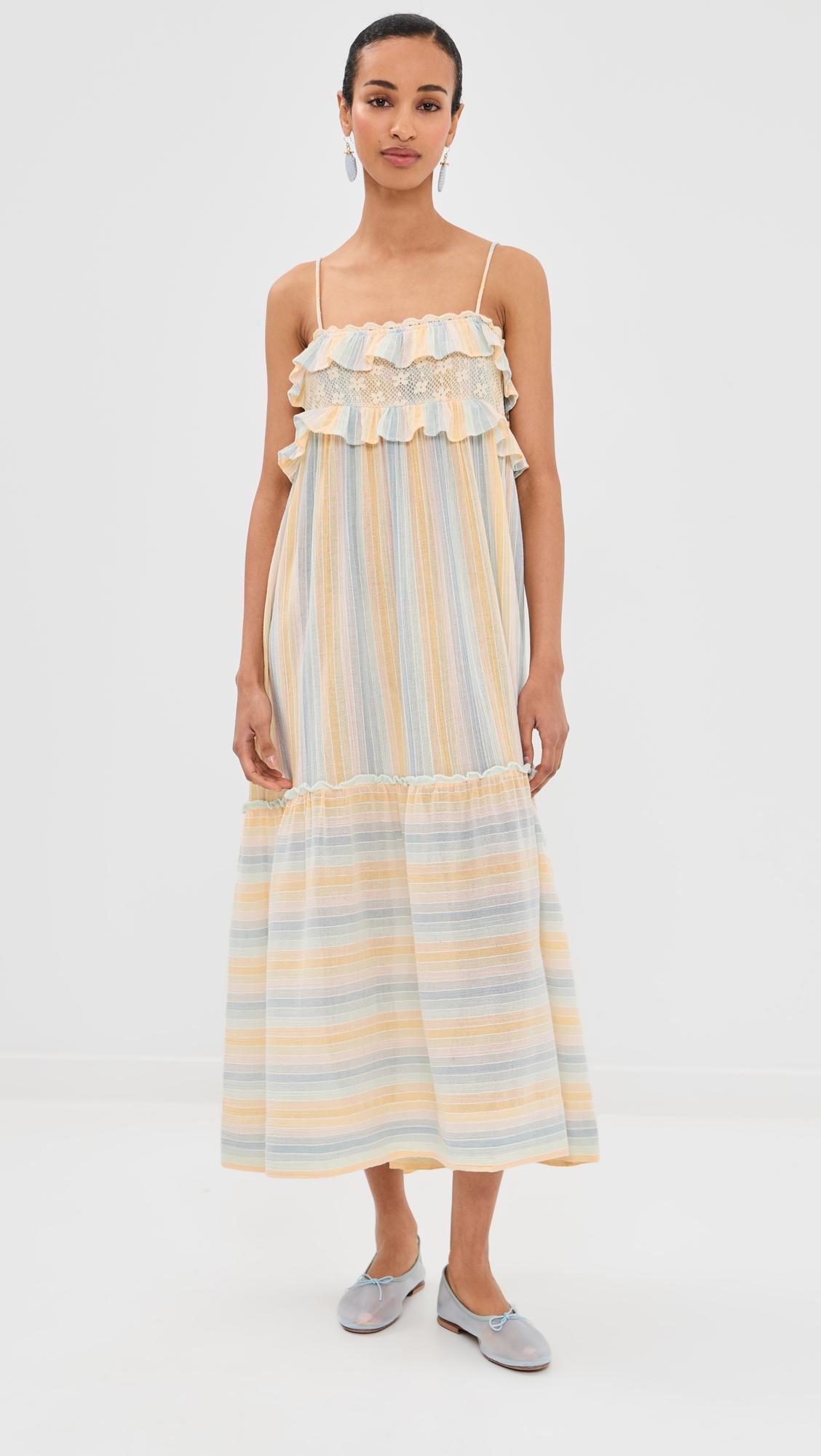 Ida Sunwash Stripe Dress by ALIX OF BOHEMIA