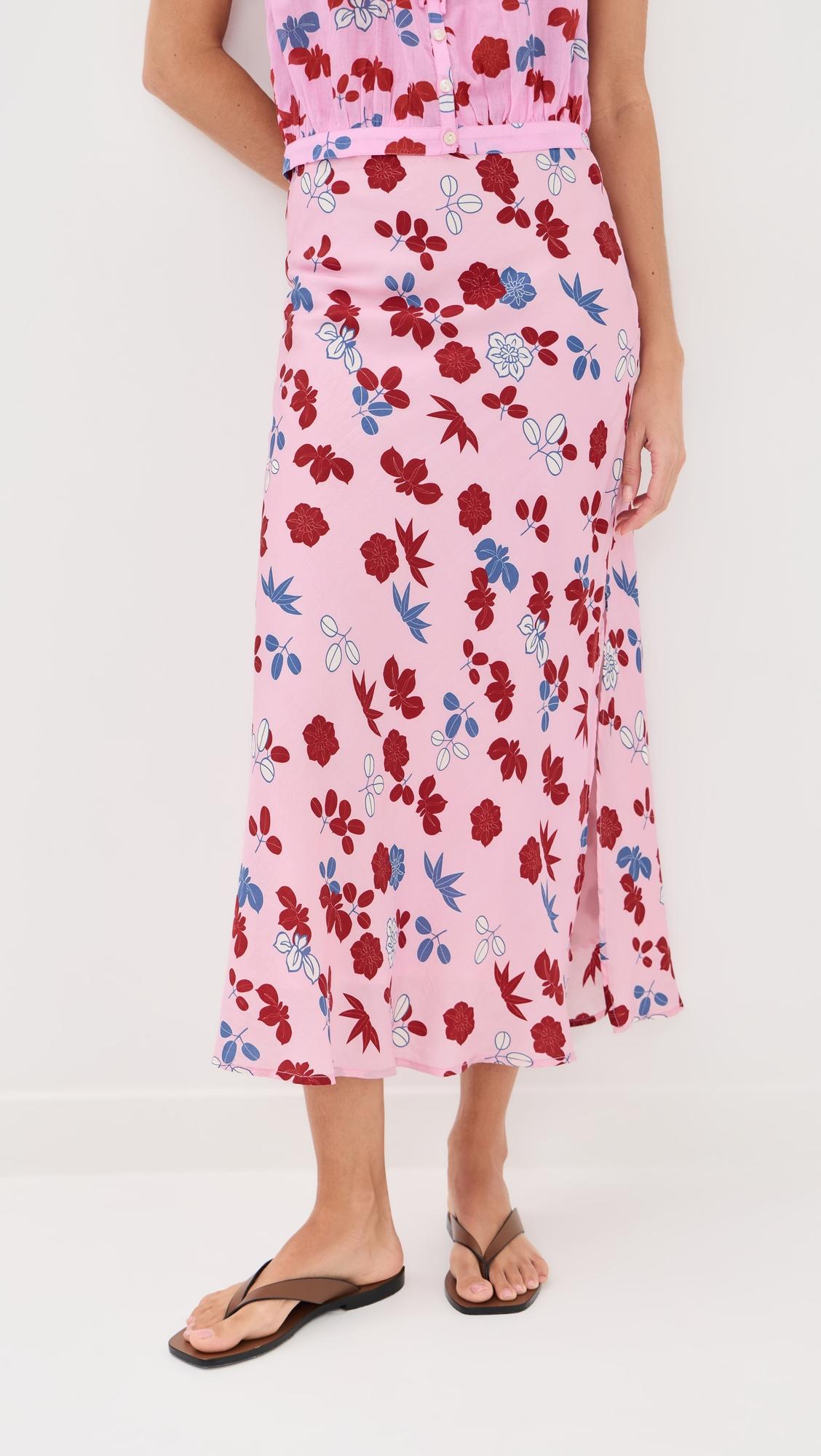 Lyra Tutu Bloom Silk Skirt by ALIX OF BOHEMIA