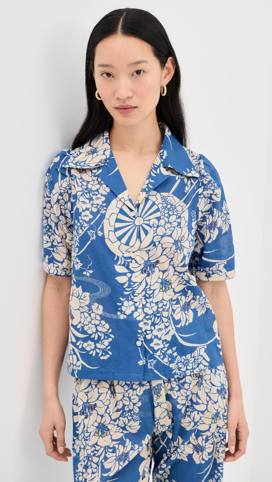 Ophelia Royal Spoke Shirt by ALIX OF BOHEMIA