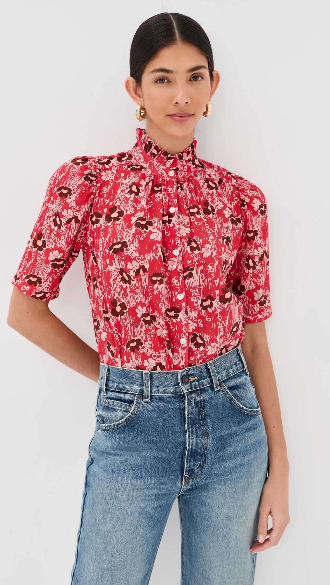 Winnie Rougewood Shirt by ALIX OF BOHEMIA