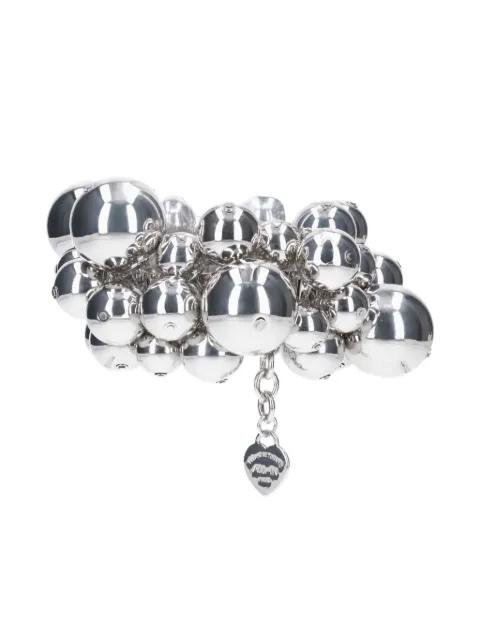 faux pearl-embellished bracelet by ALL IN