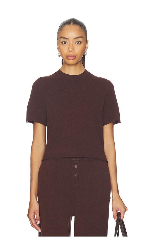 All My Love Ava Top in Brown by ALL MY LOVE
