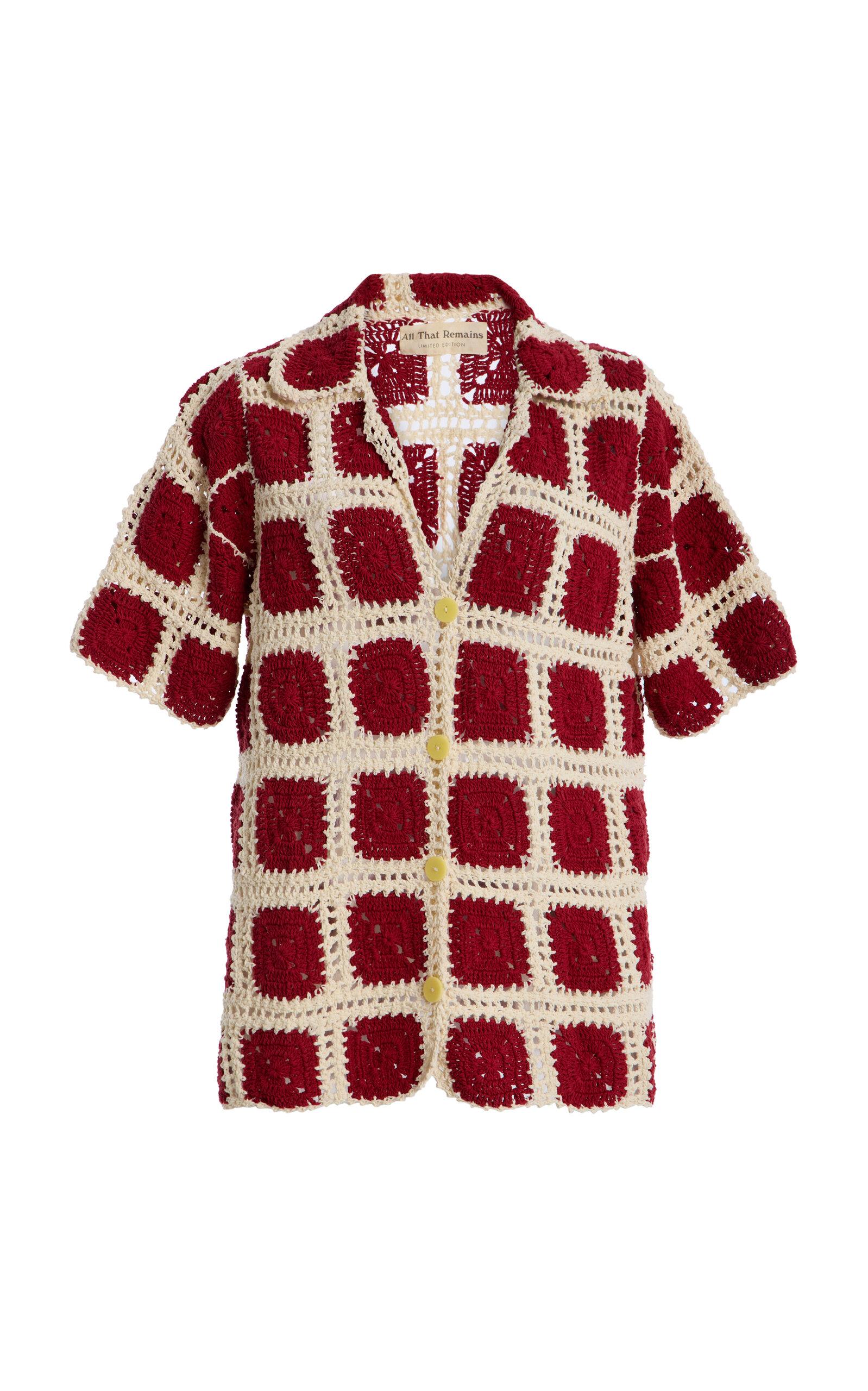 All That Remains Exclusive Dillon Crocheted Cotton Shirt - Moda Operandi by ALL THAT REMAINS