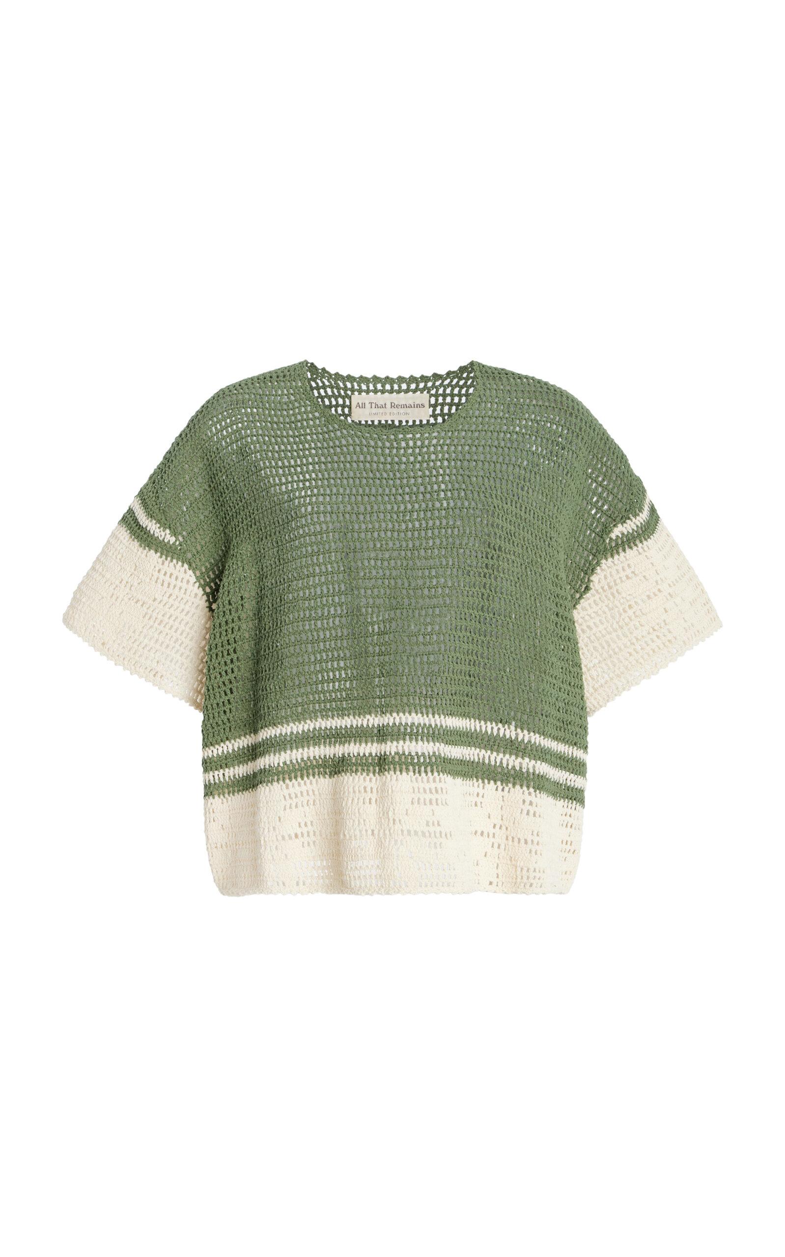 All That Remains Exclusive Willow Lace-Detailed Crocheted-Cotton Top - Moda Operandi by ALL THAT REMAINS