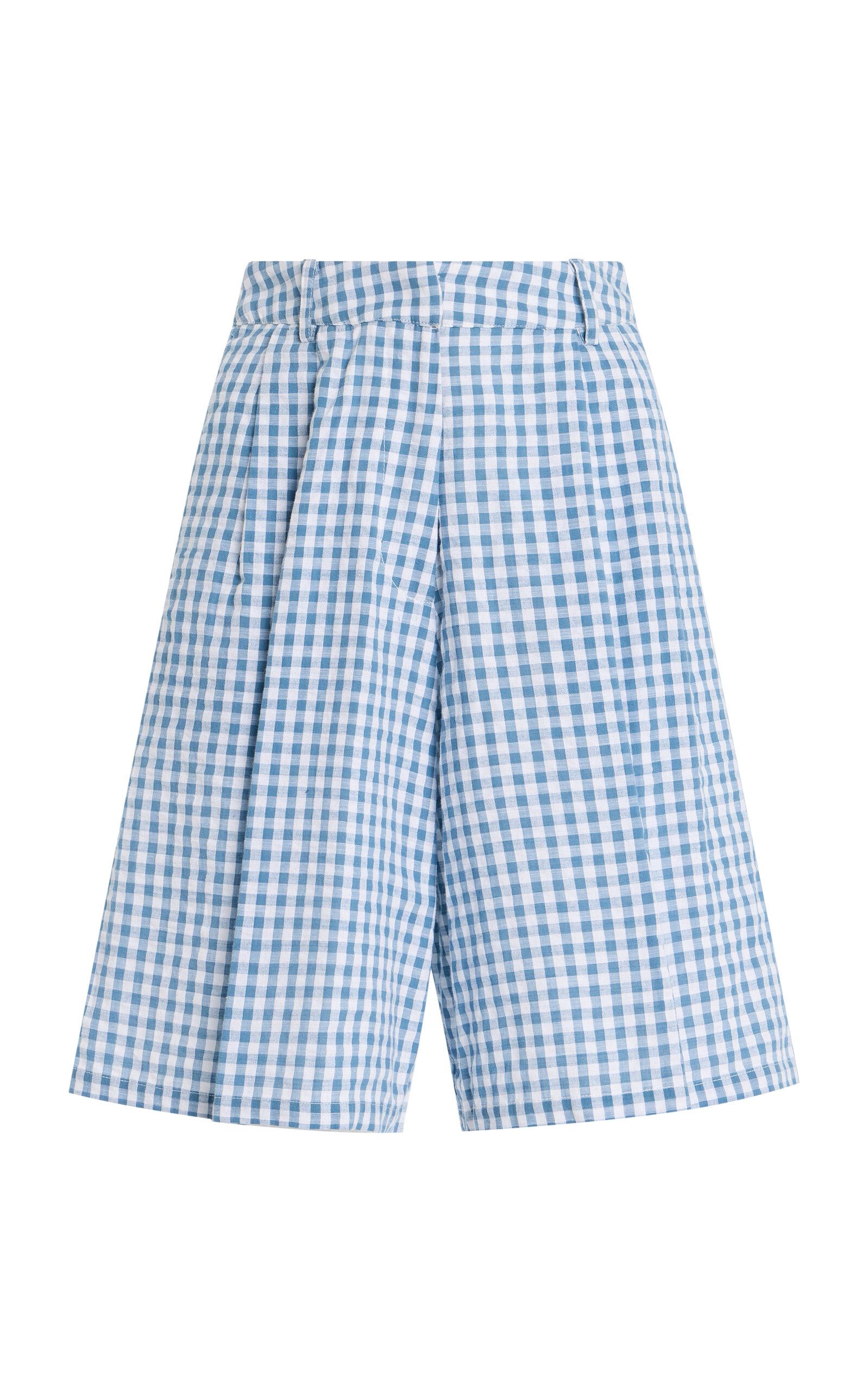 All That Remains Juliette Gingham Seersucker Cotton Culottes - Moda Operandi by ALL THAT REMAINS