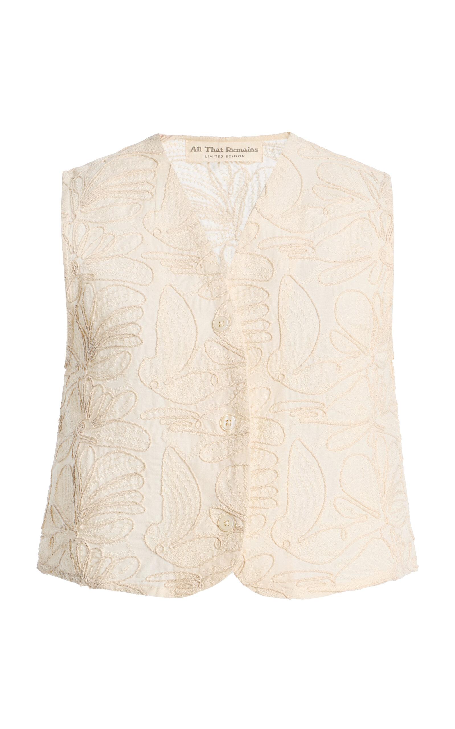 All That Remains Rachel Cotton Vest - Moda Operandi by ALL THAT REMAINS