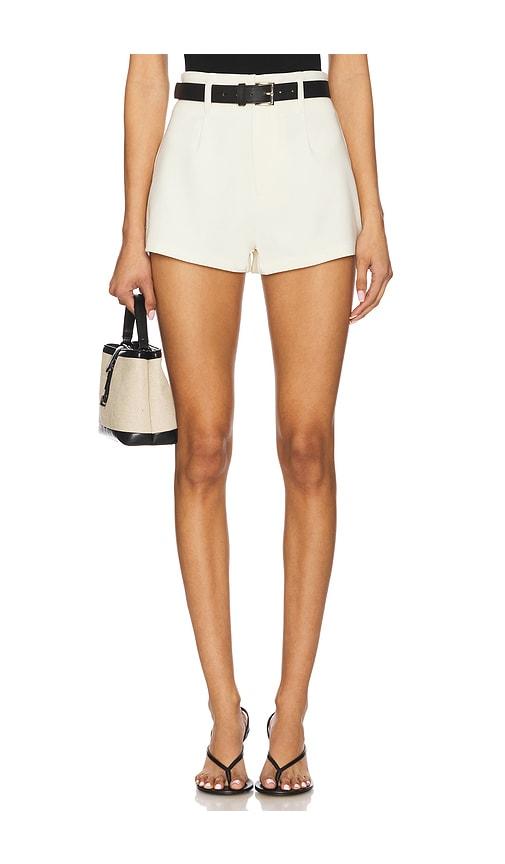 ALL THE WAYS Alia Shorts in Ivory by ALL THE WAYS