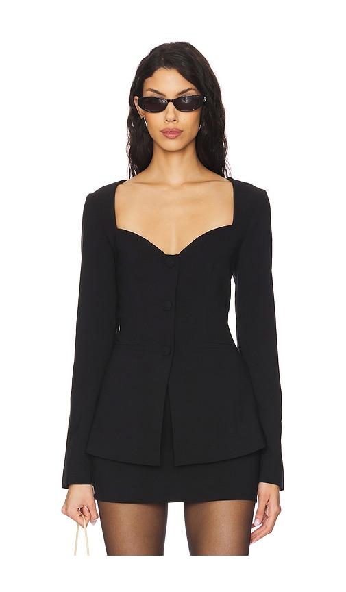 ALL THE WAYS Arielle Blazer in Black by ALL THE WAYS