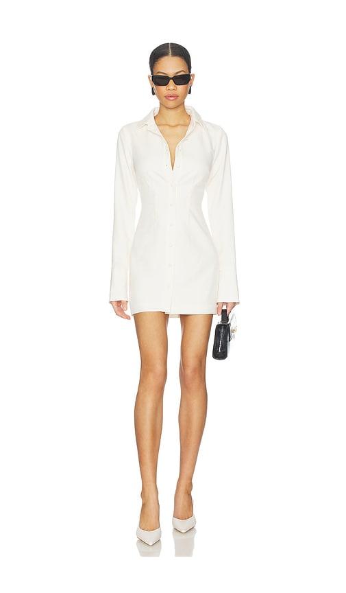 ALL THE WAYS Belina Mini Dress in Ivory by ALL THE WAYS