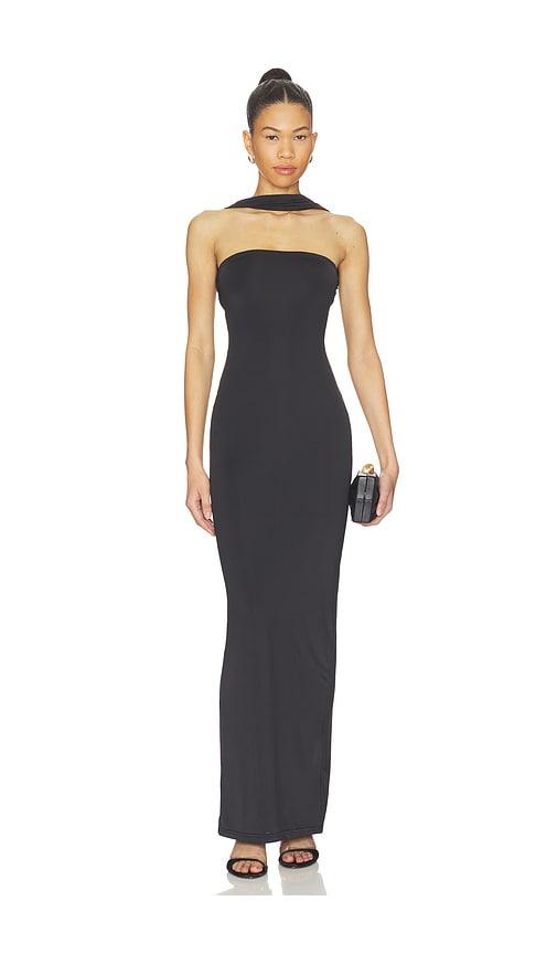 ALL THE WAYS Brissa Maxi Dress in Black by ALL THE WAYS