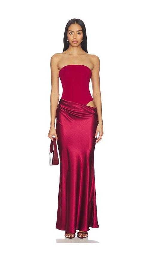 ALL THE WAYS Carrie Maxi Dress in Red by ALL THE WAYS