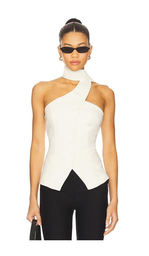 ALL THE WAYS Courtney Top in Beige by ALL THE WAYS