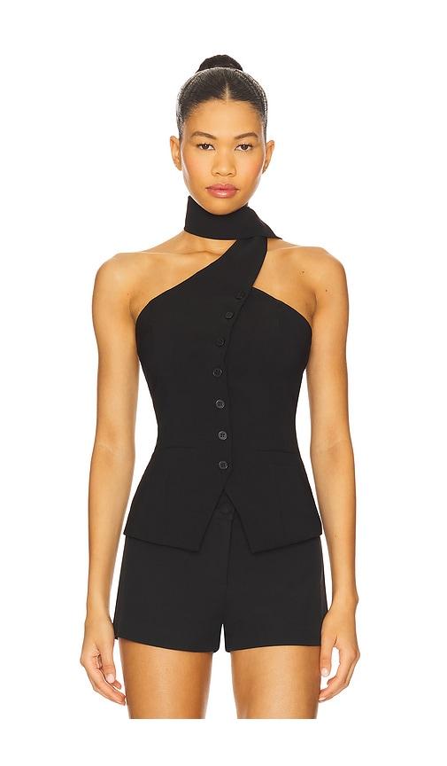 ALL THE WAYS Courtney Top in Black by ALL THE WAYS