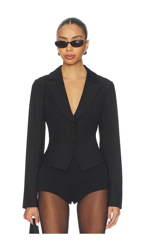 ALL THE WAYS Eliana Blazer in Black by ALL THE WAYS