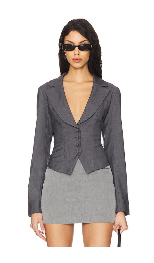ALL THE WAYS Eliana Blazer in Grey by ALL THE WAYS