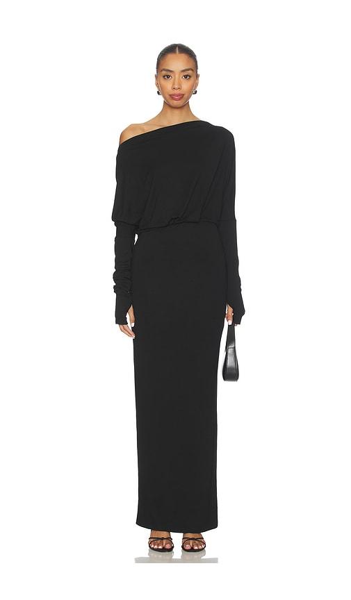 ALL THE WAYS Florrie Maxi Dress in Black by ALL THE WAYS