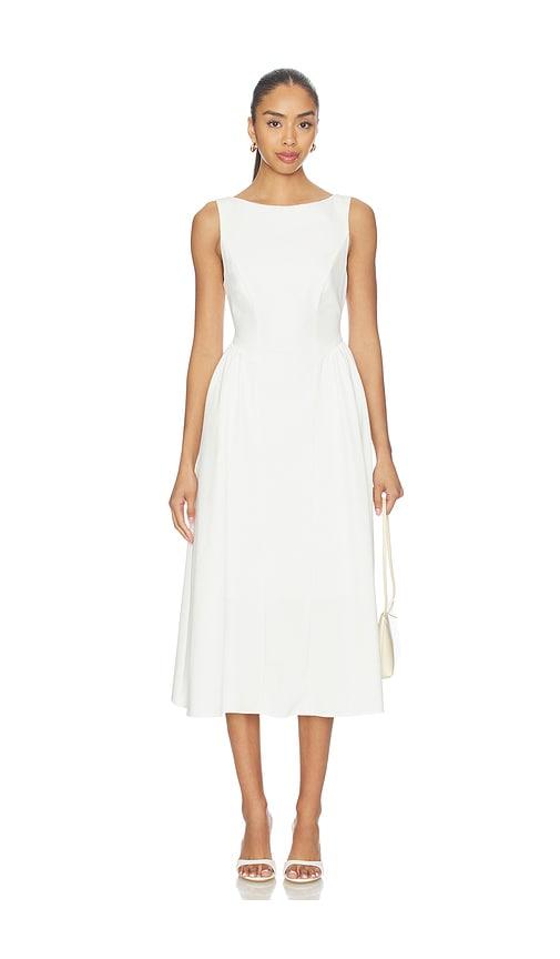 ALL THE WAYS Julie Maxi Dress in White by ALL THE WAYS