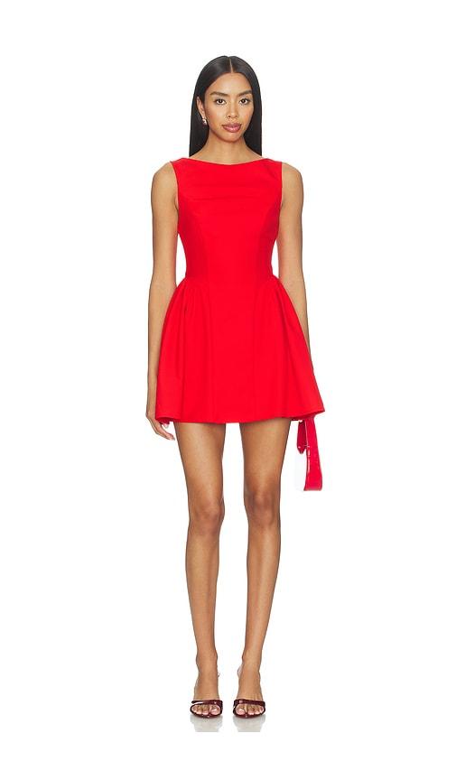 ALL THE WAYS Julie Mini Dress in Red by ALL THE WAYS
