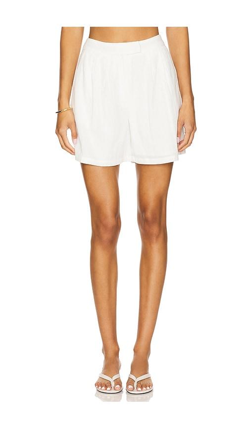 ALL THE WAYS Katy Short in White by ALL THE WAYS