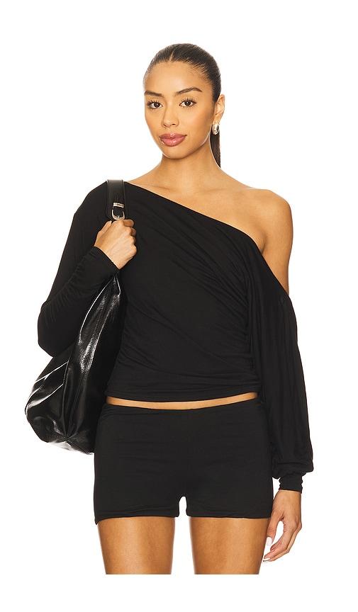 ALL THE WAYS Matilda Top in Black by ALL THE WAYS