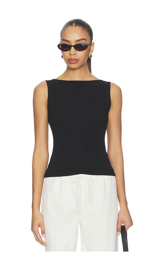 ALL THE WAYS Nadine Top in Black by ALL THE WAYS