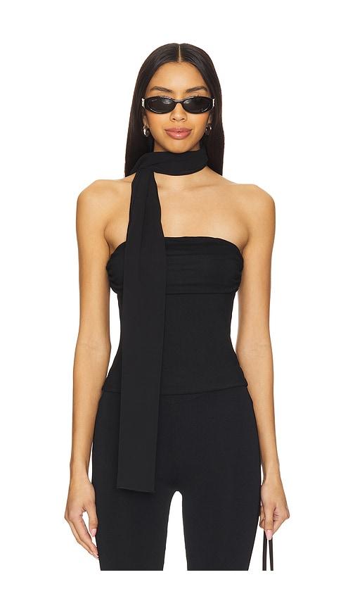 ALL THE WAYS Nataline Top in Black by ALL THE WAYS