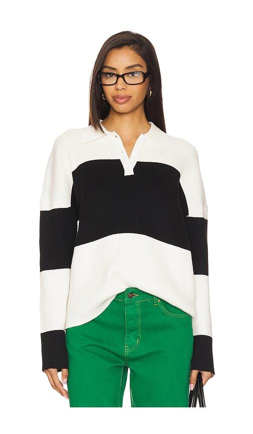 ALL THE WAYS Penlee Sweater in White,Black by ALL THE WAYS
